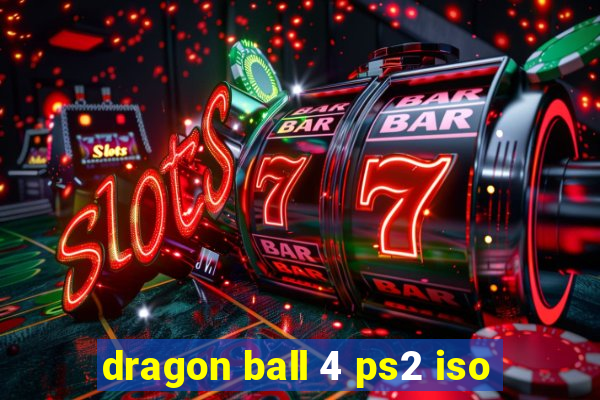 dragon ball 4 ps2 iso